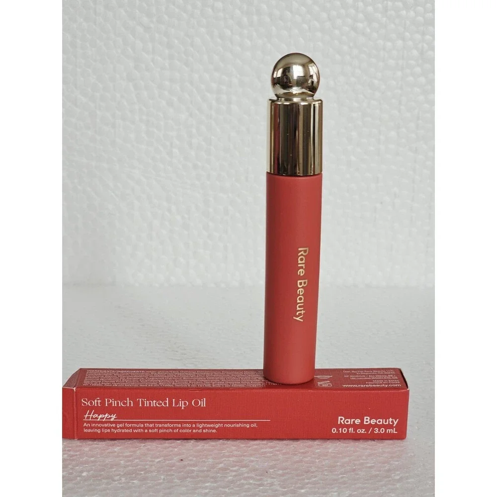 Rare Beauty Soft Pinch Tinted Lip Oil In HAPPY Full Size BNIB
